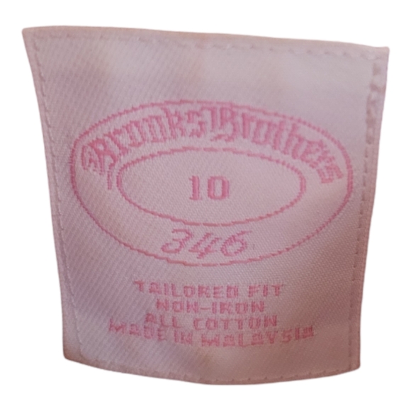 Brooks Brothers. Women's Button down. Pink-size 10. - Picture 3 of 3